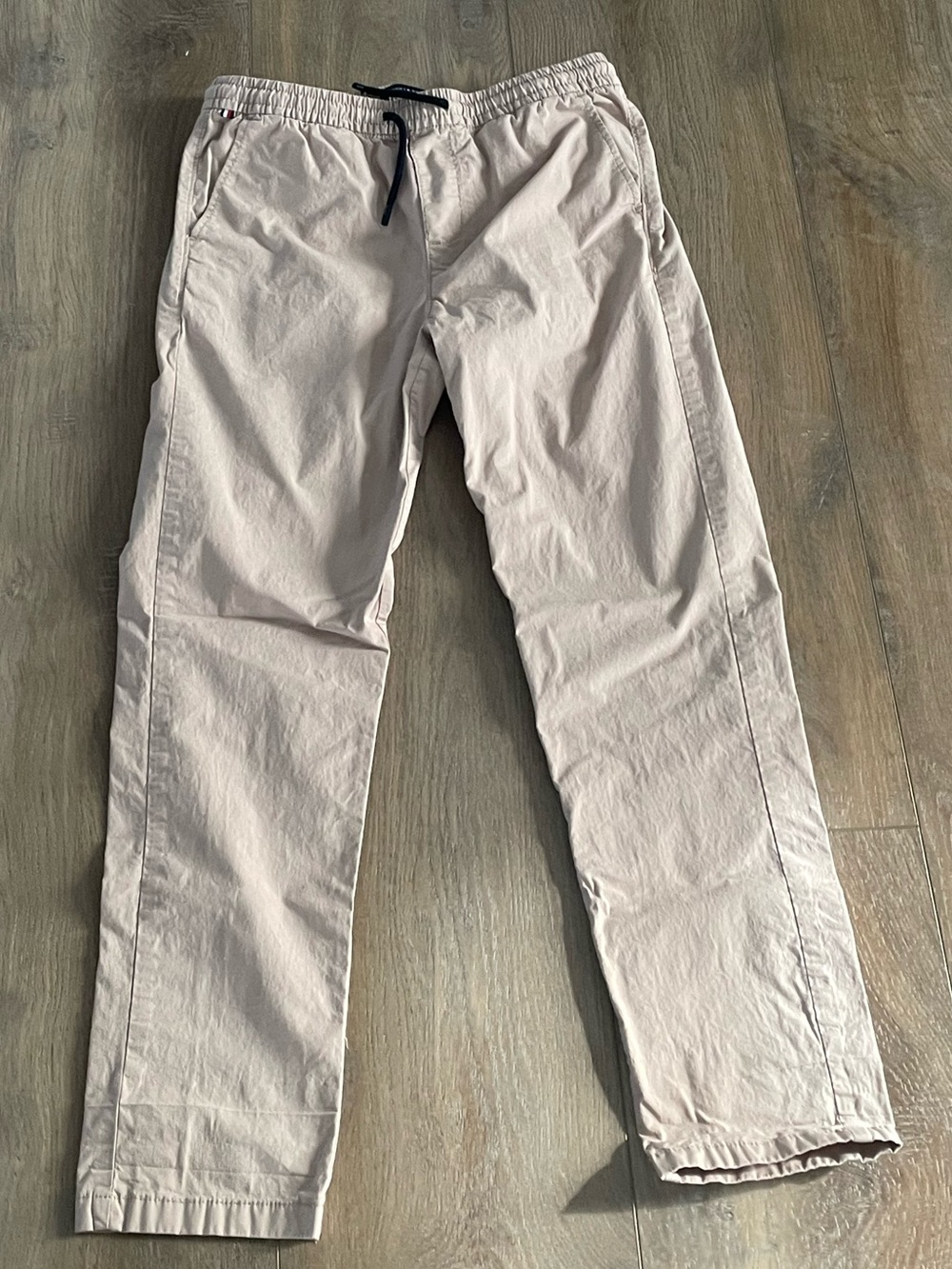 Tommy Hilfiger Boys khaki Beige Casual Drawstring Pants